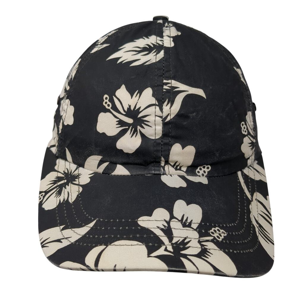 Ha Strapback Baseball Cap Multicolor One Size Adjustable Floral Print 6 Panel
